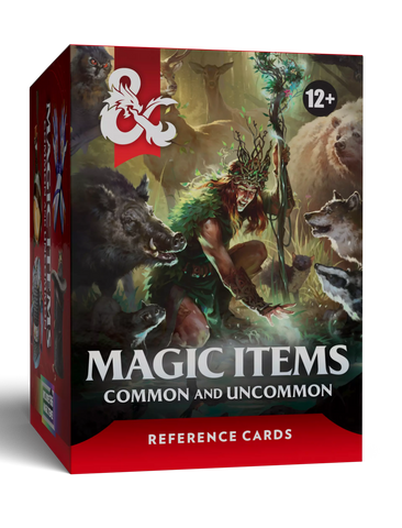D&D: Magic Item Reference Cards: Common and Uncommon