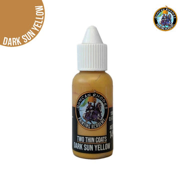 Two Thin Coats: Dark Sun Yellow