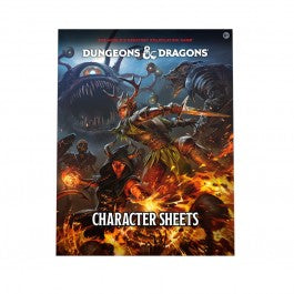 Dungeons and Dragons RPG: Character Sheets (2024)