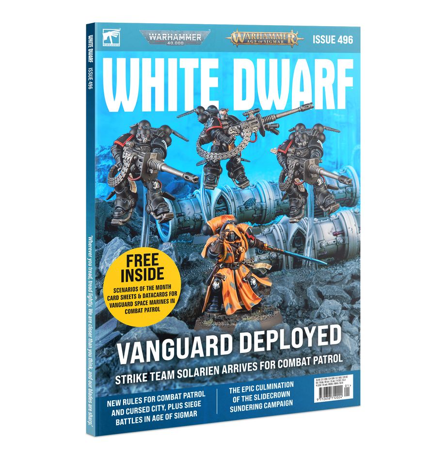 Warhammer White Dwarf Magazine Issue 496