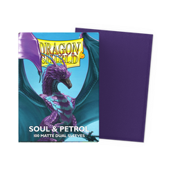 Dragon Shield: Standard 100ct Sleeves - Soul and Petrol