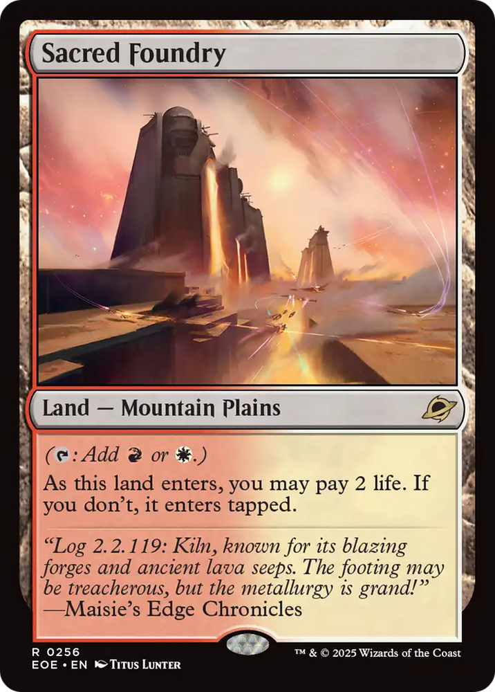 Sacred Foundry [Edge of Eternities]