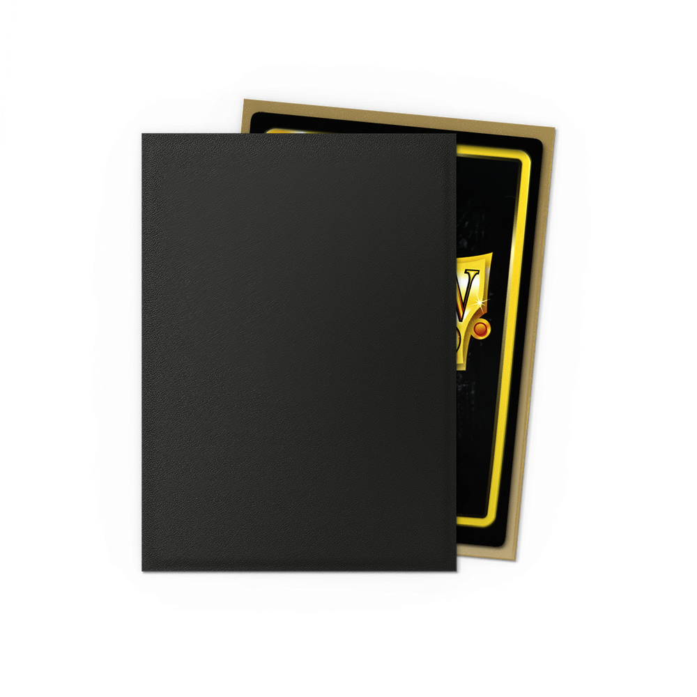 Dragon Shield: Standard 100ct Sleeves - Black and Gold