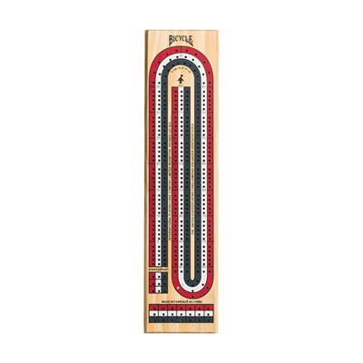 Bicycle 3 Track Cribbage Board