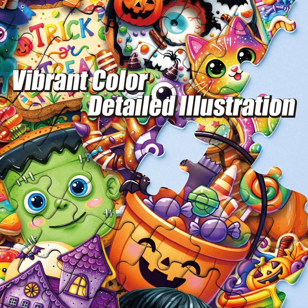 Antelope - 1000 Piece Puzzle for Adults, Spooky Sweet Treats - Jigsaw Puzzles 1000 Pieces, High Resolution, Matte Finish, No Dust