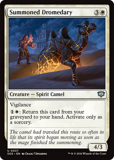 Summoned Dromedary [Secrets of Strixhaven]
