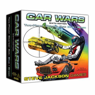 Car Wars Sixth Edition Two Player Starter Set (Blue/Green)