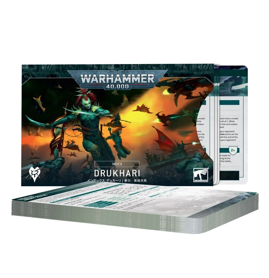 Warhammer 40,000 Drukhari Index