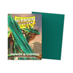 Dragon Shield: Standard 100ct Sleeves - Power and Copper