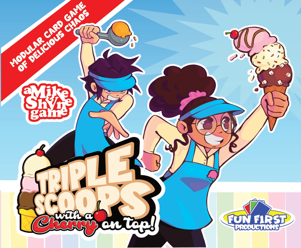 Triple Scoops With A Cherry On Top!