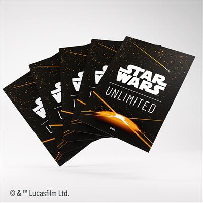 Star Wars: Unlimited - Art Sleeves (Card Back Orange)