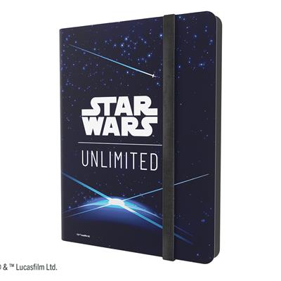 STAR WARS: UNLIMITED CASUAL ALBUM 18-POCKET - Card Back Blue