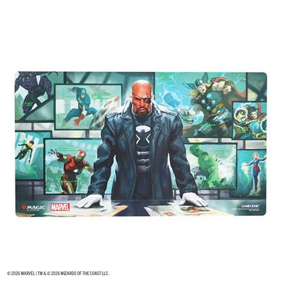 Marvel Super Heroes: Director Nick Fury Prime Playmat
