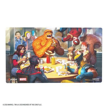 Marvel Super Heroes: Heroic Feast Prime Playmat