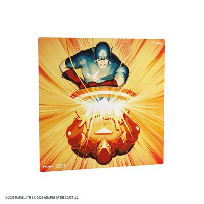 Marvel Super Heroes: Iron Man/Captain America 2-Player Prime Playmat