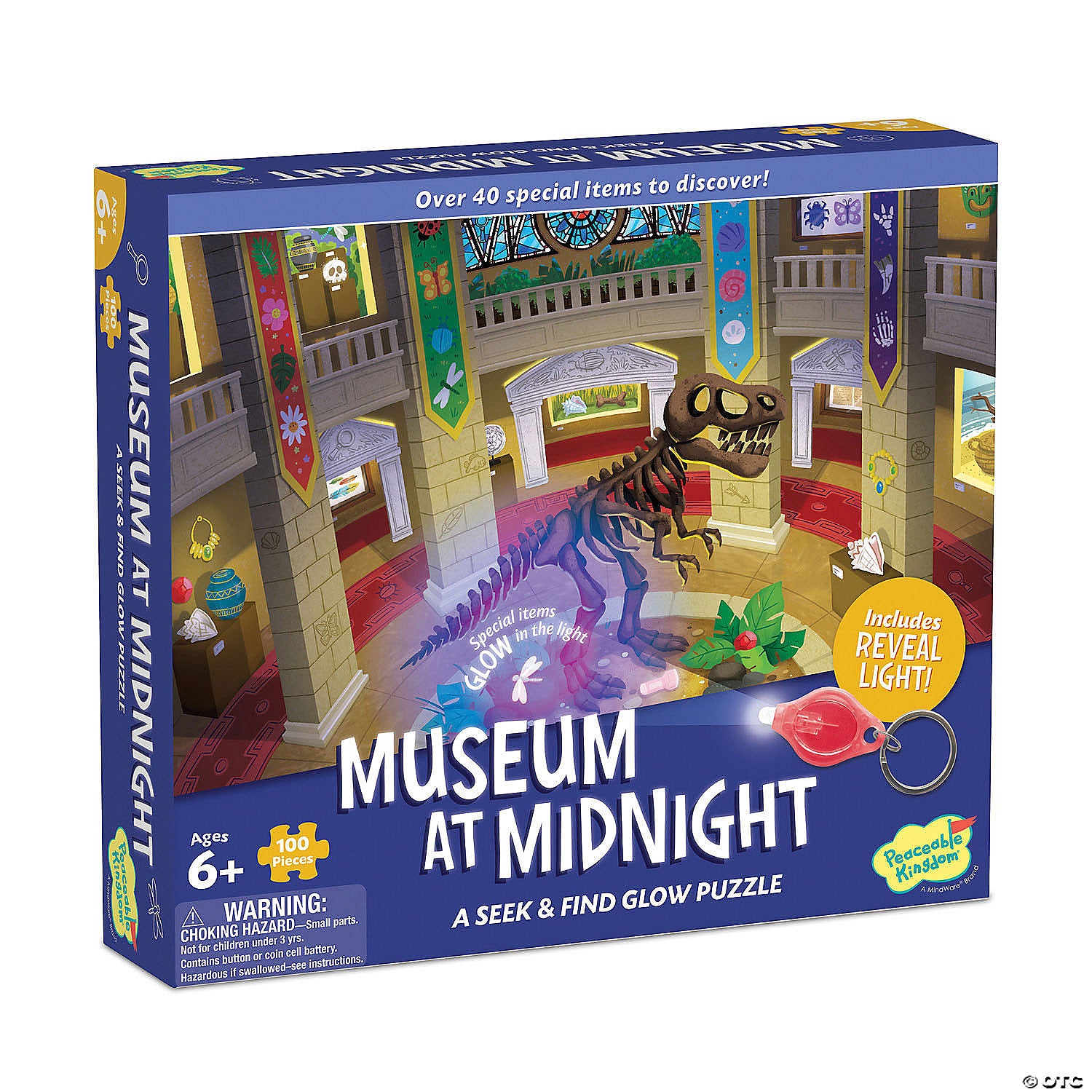 Museum At Midnight: A Seek and Find Glow Puzzle
