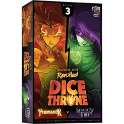 Dice Throne:Pyromancer v. Shadow Thief