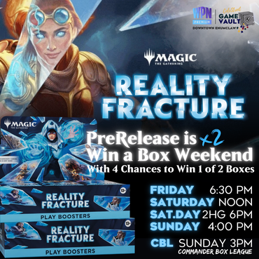 Reality Fracture - Prerelease #1 Ticket - Fri, 25 Sep 2026