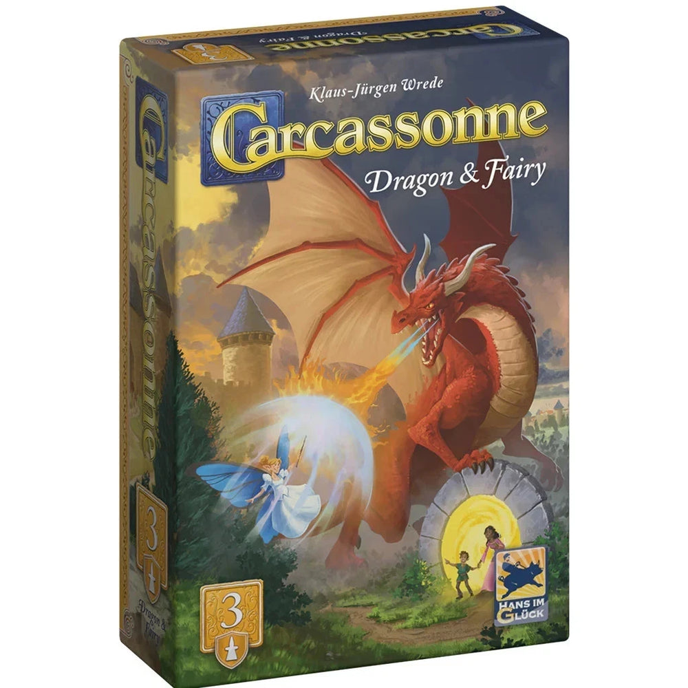 Carcassonne Exp 3:  Dragon & Fairy