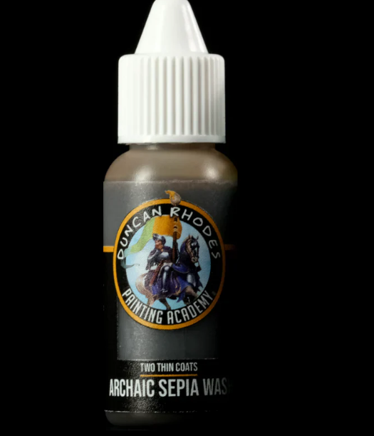 Two Thin Coats: Archaic Sepia Wash