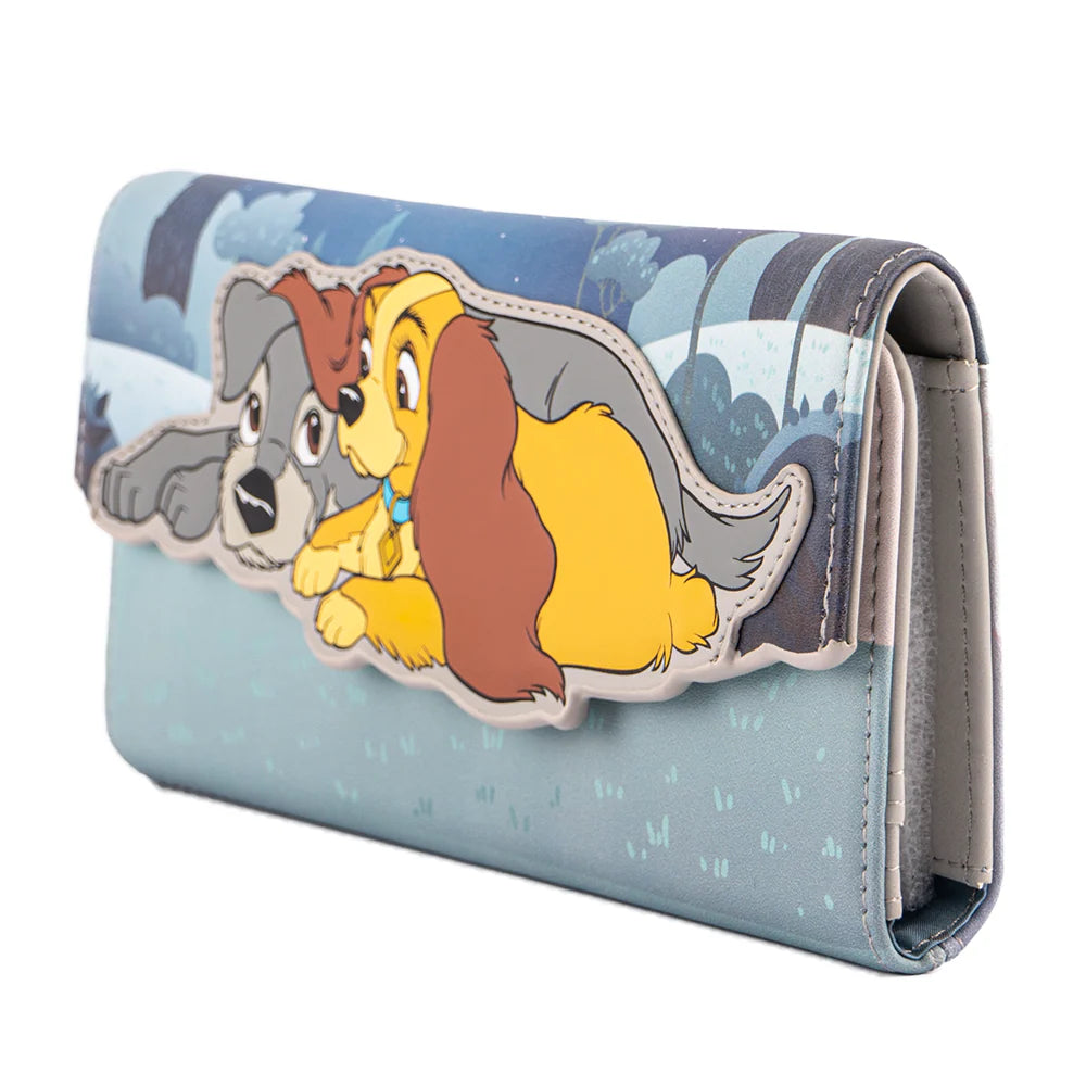 Loungefly Lady & the Tramp Backpack and Wallet