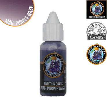 Two Thin Coats: Magi Purple Wash