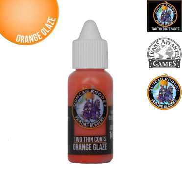 Two Thin Coats: Orange Glaze