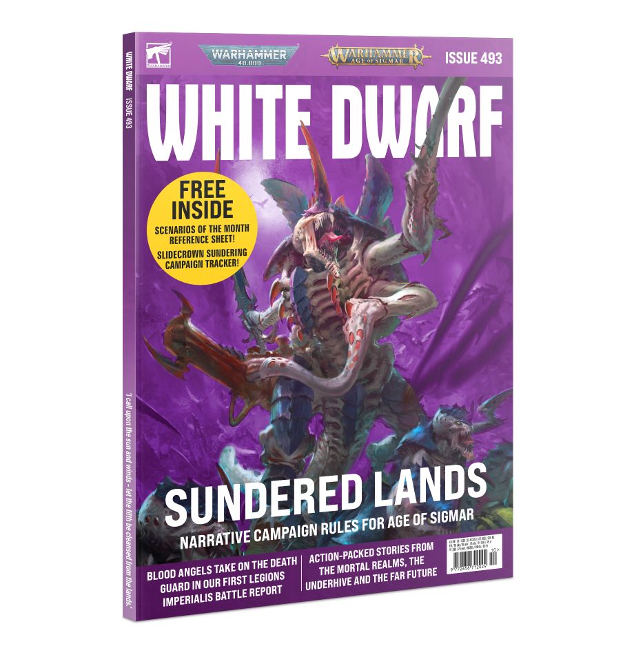 Warhammer White Dwarf Magazine Issue 493