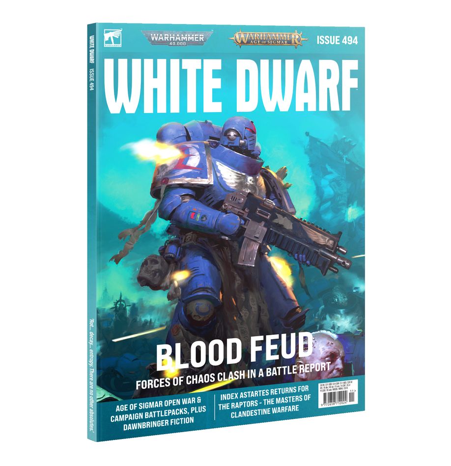 Warhammer White Dwarf Magazine Issue 494