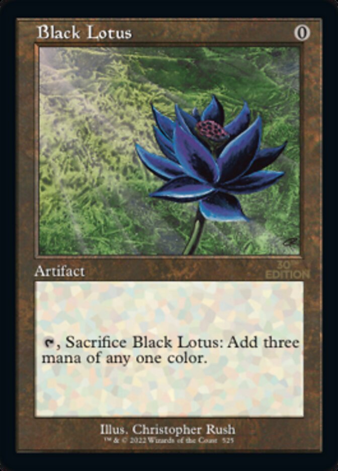 Black Lotus (Retro Border) [30th Anniversary Edition]