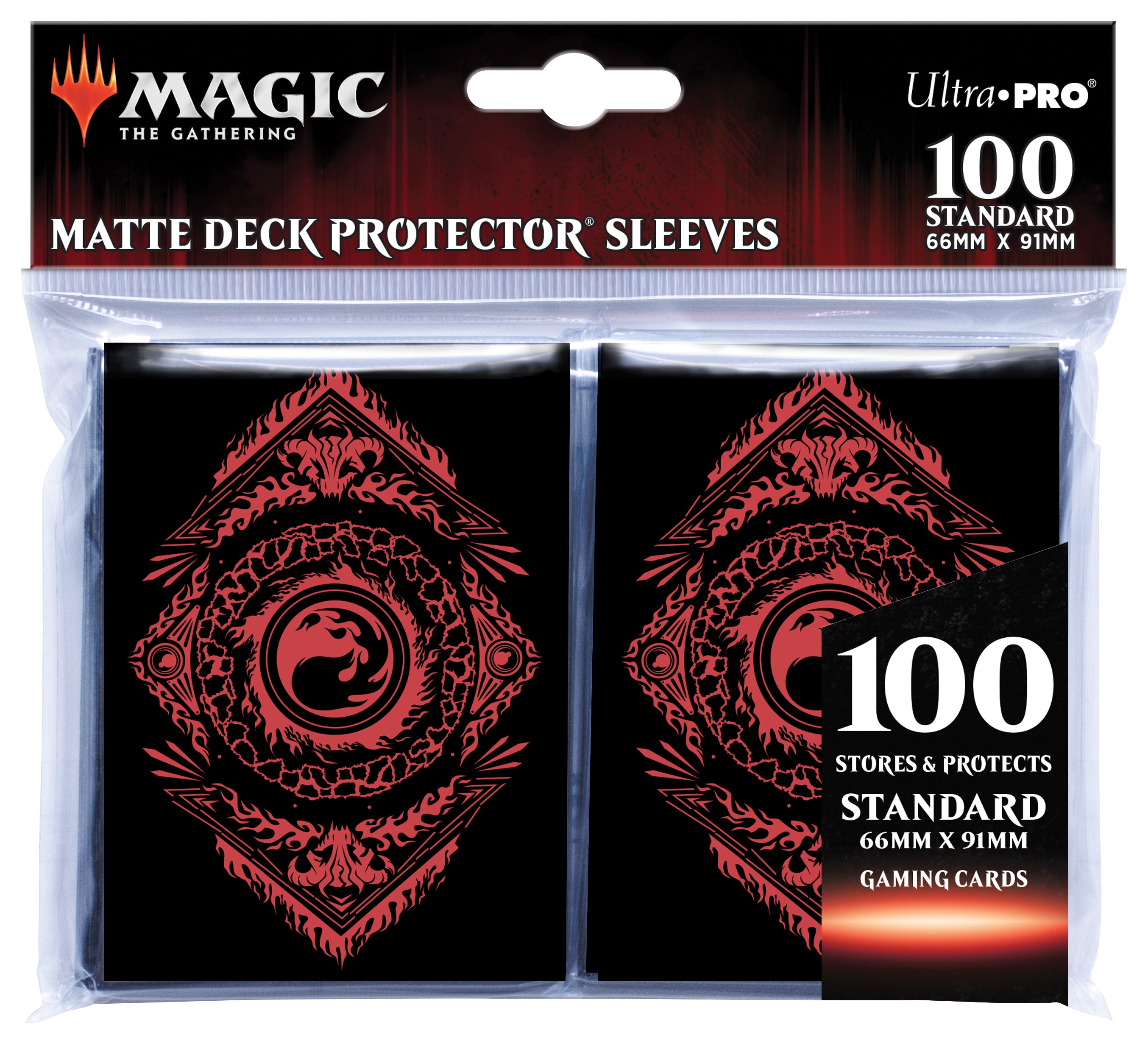 Ultra PRO: Standard 100ct Sleeves - Mana 7 (Mountain)