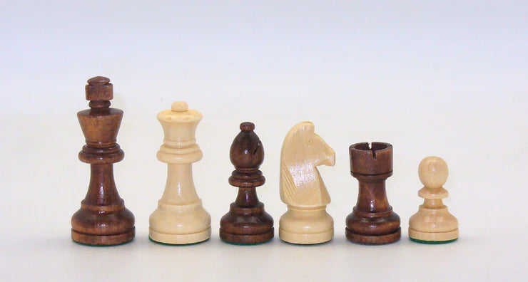 3.5" German Knight Chessmen