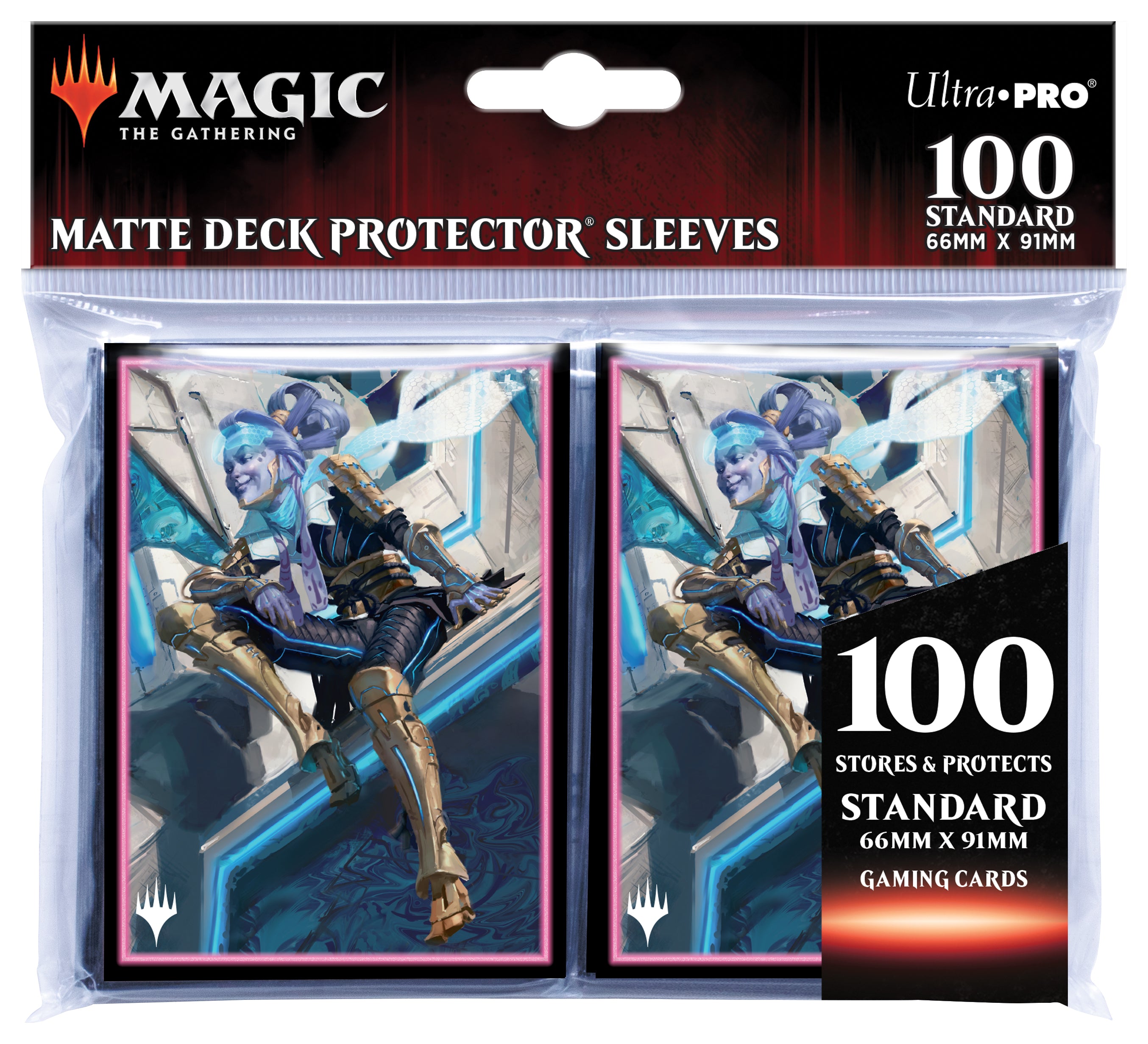 Ultra PRO: Standard 100ct Sleeves - Kamigawa Neon Dynasty (Kotori, Pilot Prodigy)