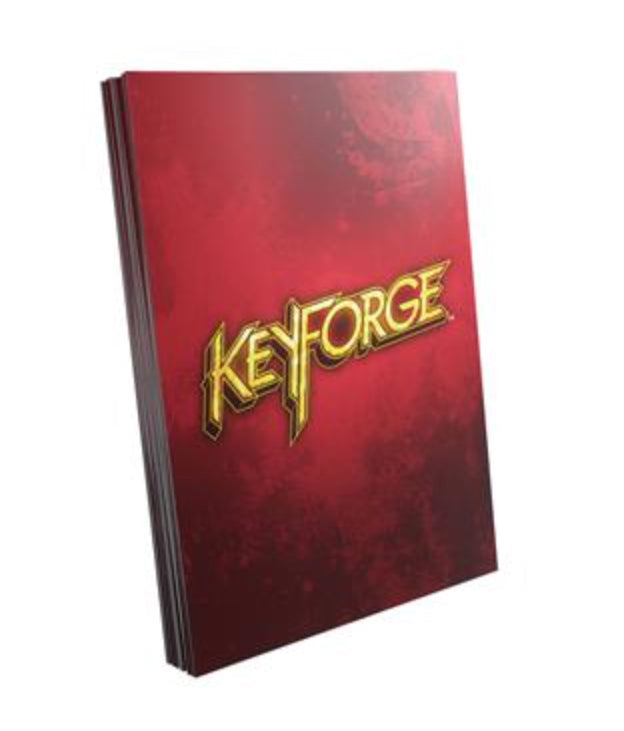 Keyforge Logo Sleeves (Red)