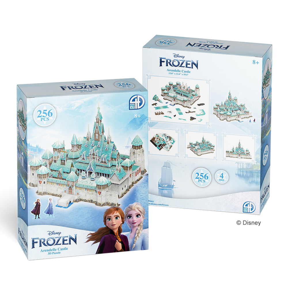 256pc - Disney Frozen Arendelle Castle 3D Puzzle