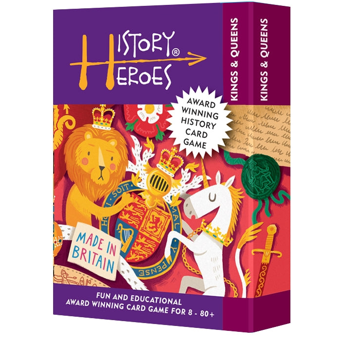 History Heroes: KINGS & QUEENS card game