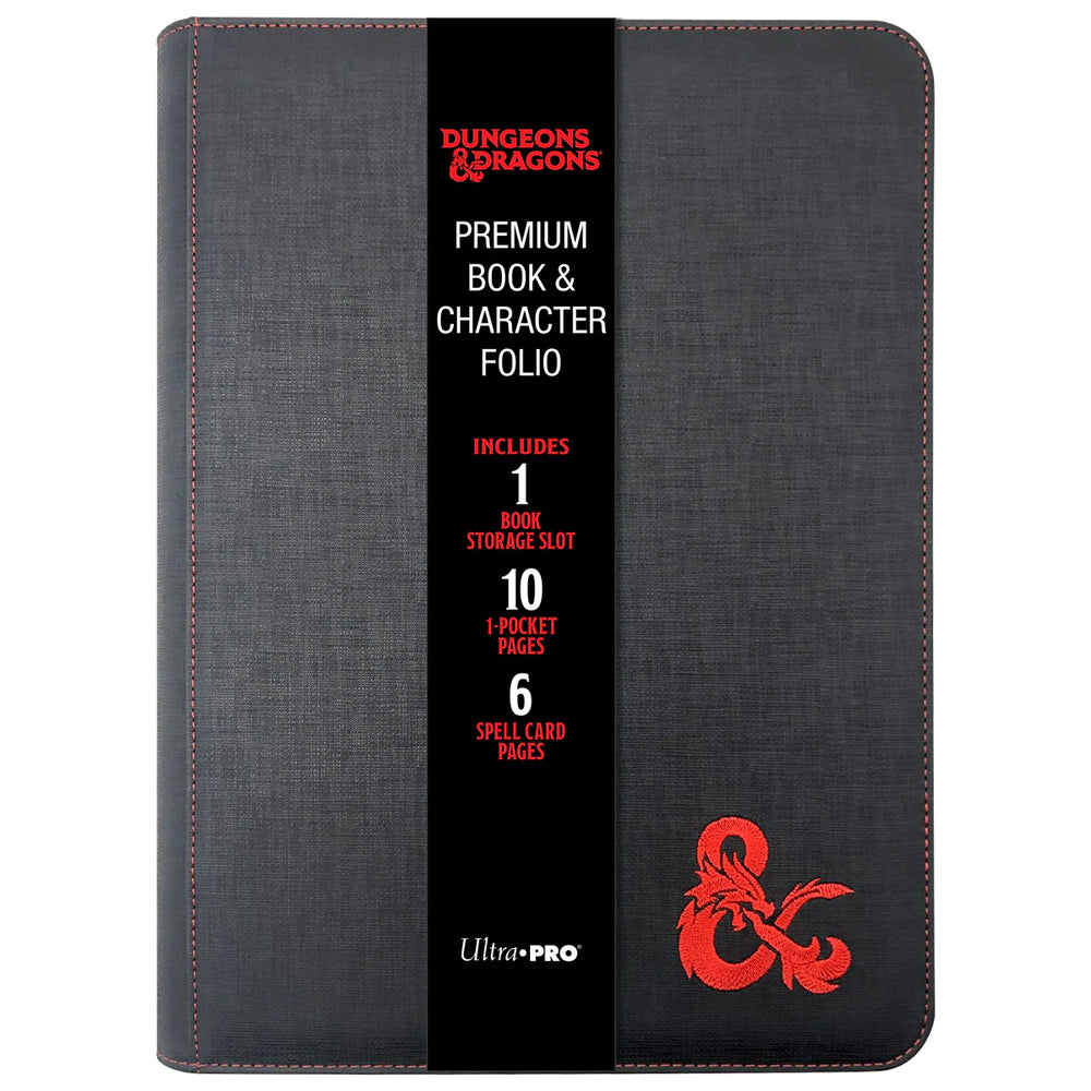 Dungeons and Dragons Premium Book and Character Folio