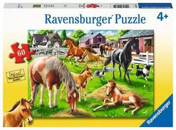 60pcs - Happy Horses Puzzle