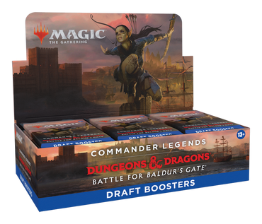 Magic the Gathering: Commander Legends Battle for Baldur`s Gate Draft Booster Box
