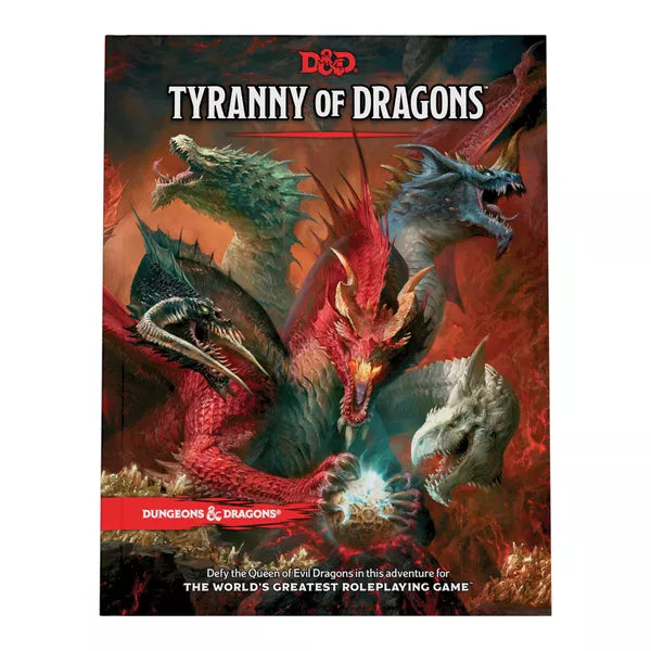 Dungeons & Dragons RPG: Tyranny of Dragons Hard Cover