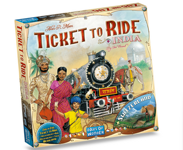Ticket To Ride: India & Switzerland