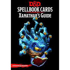 D&D Spellbook Cards (Xanathar’s Guide to Everything)