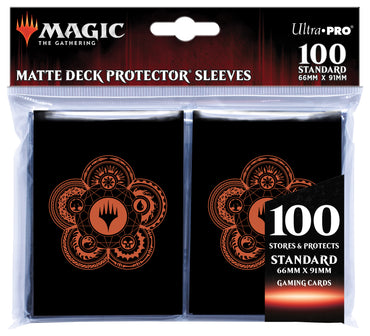 Ultra PRO: Standard 100ct Sleeves - Mana 7 (Color Wheel)
