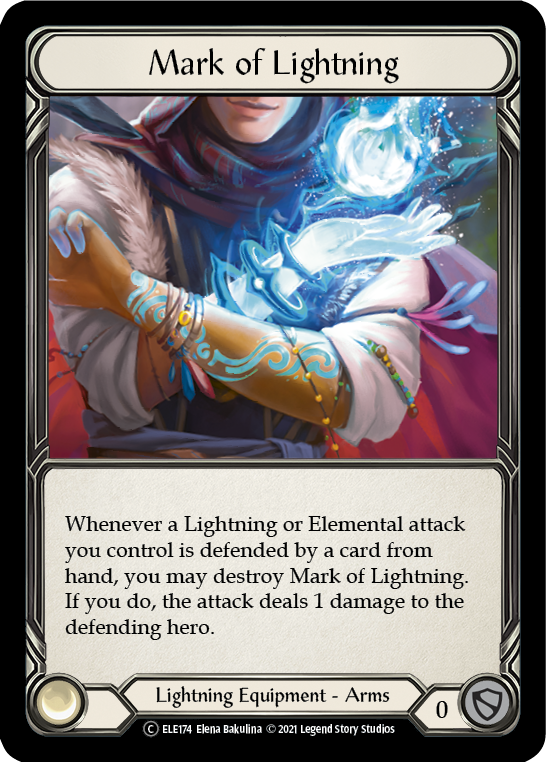 Mark of Lightning [U-ELE174] (Tales of Aria Unlimited)  Unlimited Rainbow Foil
