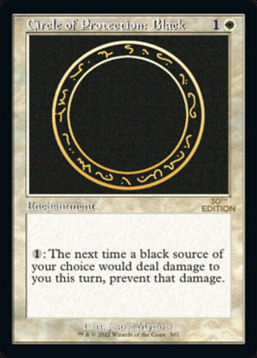 Circle of Protection: Black (Retro) [30th Anniversary Edition]