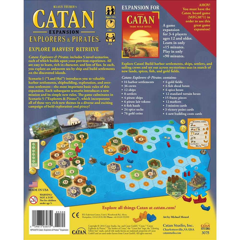 Catan: Explorers and Pirates Expansion