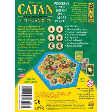 Catan Extension: Cities and Knights 5-6 Player