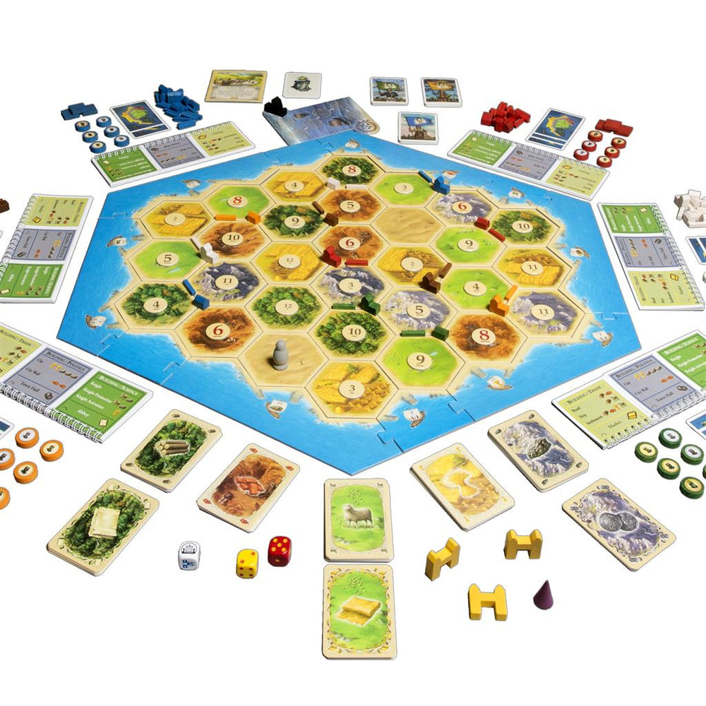 Catan Extension: Cities and Knights 5-6 Player