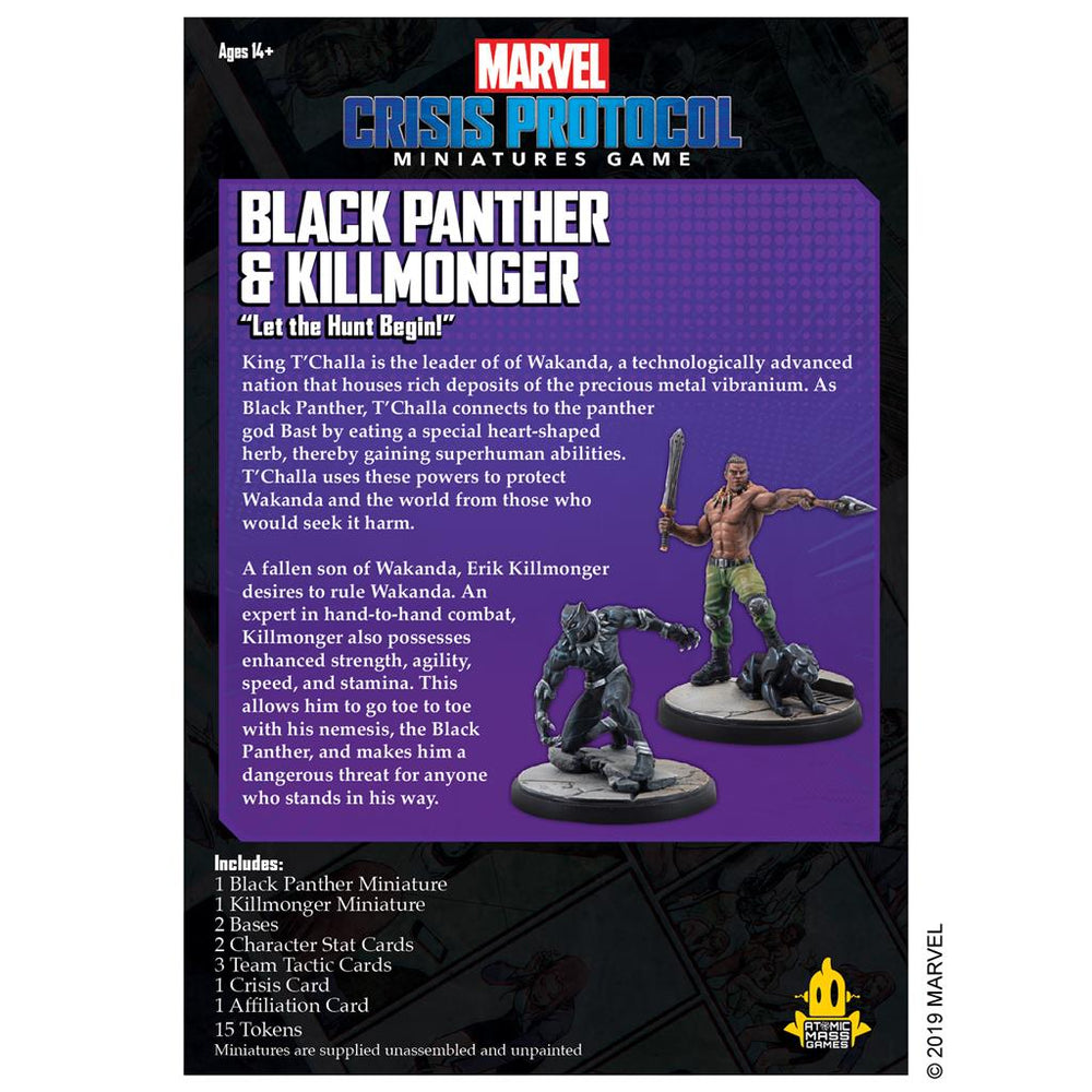 Marvel CP: Black Panther and Killmonger