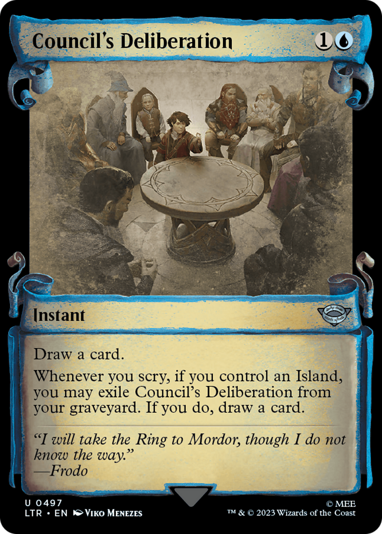 Council's Deliberation [The Lord of the Rings: Tales of Middle-Earth S